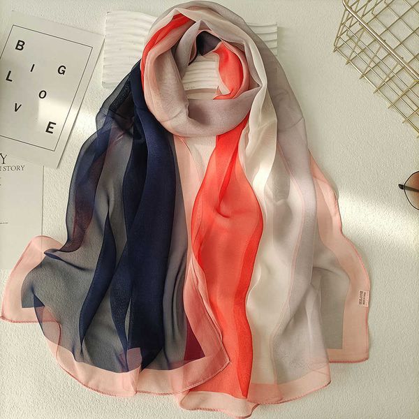 sarongs gradient colours women foulard elegant chiffon georgette bandana scarf summer beach travel sun protection thin silk feeling p230323, Blue;gray
sarongs gradient colours women foulard elegant chiffon georgette bandana scarf summer beach travel sun protection thin silk feeling p230323, Blue;gray
