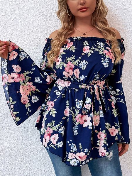 women's plus size tshirt floral print large peplum blouses for chubby women curvy spring summer 2023 laceup solid oversized big clothi, Black
women's plus size tshirt floral print large peplum blouses for chubby women curvy spring summer 2023 laceup solid oversized big clothi, Black