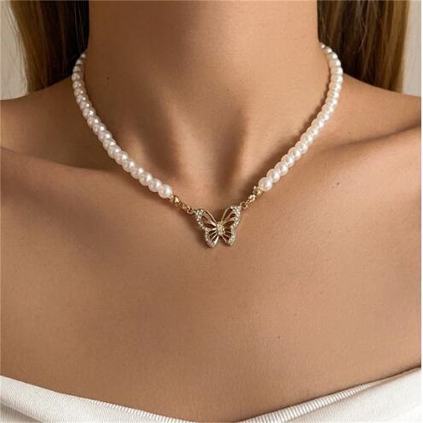 european and american vintage elegant choker chokers fashion beaded butterfly pendant choke necklace women's party jewelry ab129, Golden;silver
european and american vintage elegant choker chokers fashion beaded butterfly pendant choke necklace women's party jewelry ab129, Golden;silver
