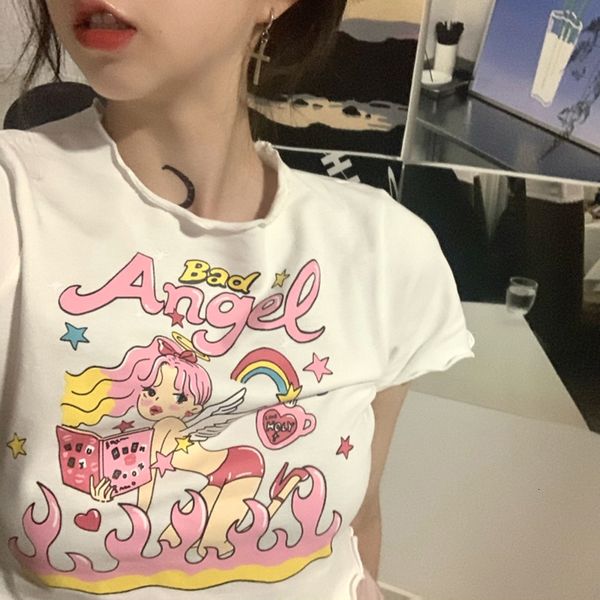womens tshirt summer tshirts oversized anime y2k crop harajuku kawaii vintage graphic plus size korean aesthetic clothes 230322, White
womens tshirt summer tshirts oversized anime y2k crop harajuku kawaii vintage graphic plus size korean aesthetic clothes 230322, White