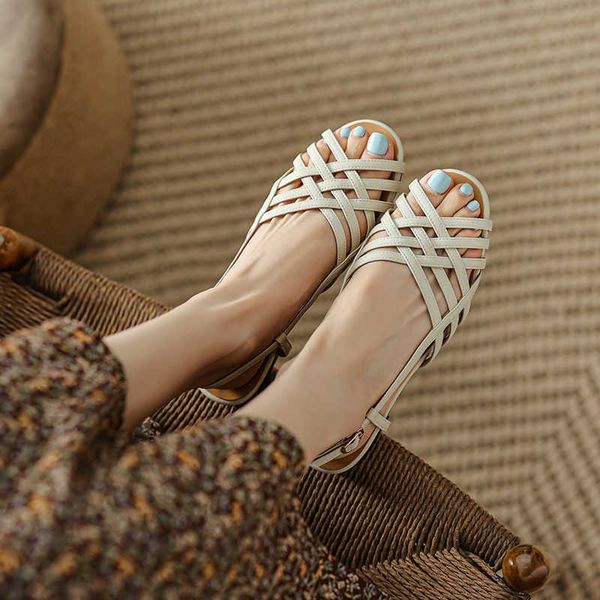 nxy sandals summer women sandals braided round toe flat heel shallow mouth females pumps fashion breathable ladies shoes 230322, Black
nxy sandals summer women sandals braided round toe flat heel shallow mouth females pumps fashion breathable ladies shoes 230322, Black