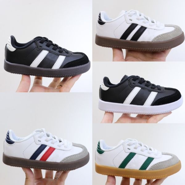 youth samba toddlers boys girls sneakers kids shoes children kid baby sports series infants skate black white boy girl trainers size 24-35, Black;red
youth samba toddlers boys girls sneakers kids shoes children kid baby sports series infants skate black white boy girl trainers size 24-35, Black;red