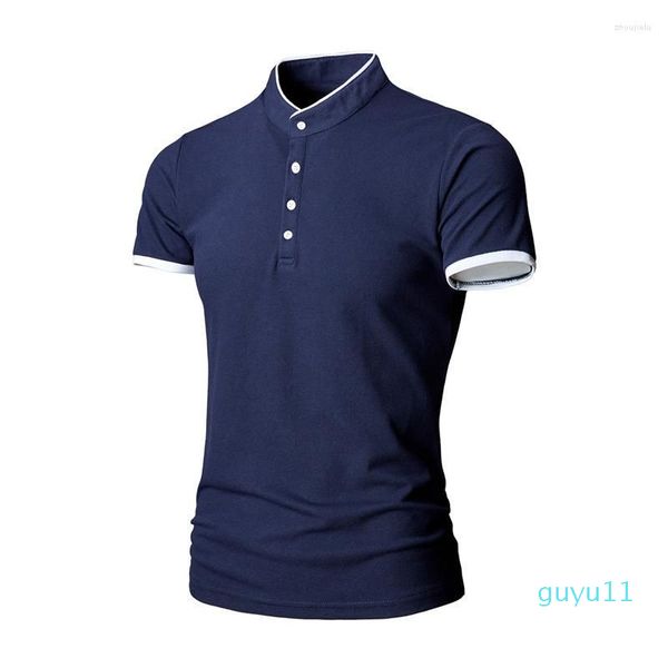 men's polos summer european and american men's fashion casual multi-color short, White;black
men's polos summer european and american men's fashion casual multi-color short, White;black