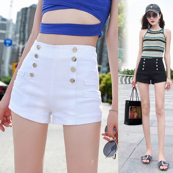 women's jeans summer women denim shorts fashion casual female high wais button baggy ladies 230324, Blue
women's jeans summer women denim shorts fashion casual female high wais button baggy ladies 230324, Blue
