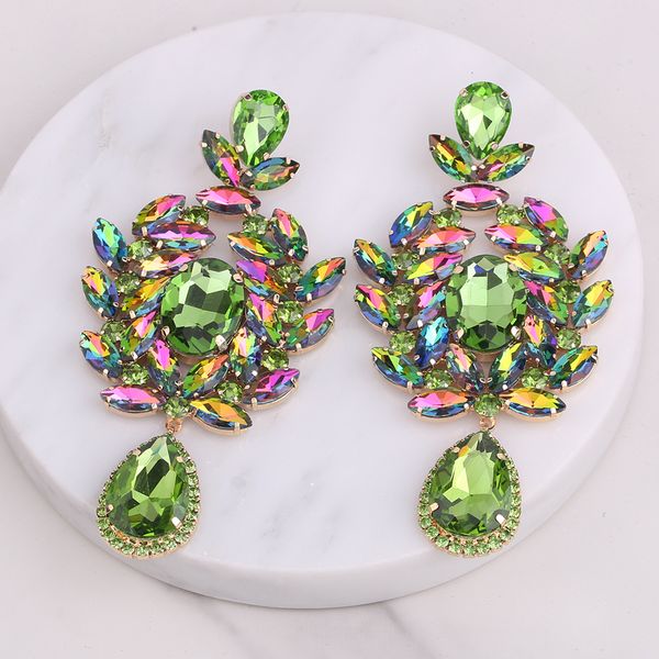 dangle chandelier big drop earrings for women huge gem earring oversize statement jewelry glass s accessories for fashion show wholesale 230, Silver
dangle chandelier big drop earrings for women huge gem earring oversize statement jewelry glass s accessories for fashion show wholesale 230, Silver
