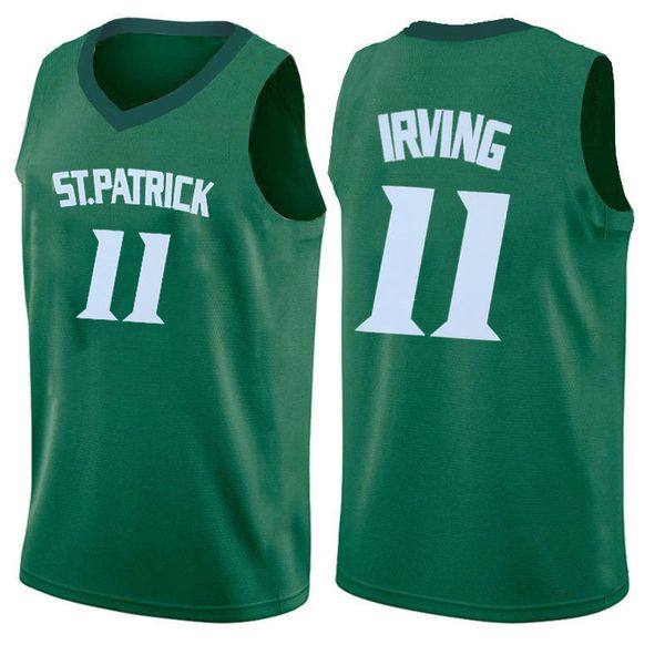 kyrie irving st. patrick high school college basketball jersey james jugoplastika split pop moive, Black
kyrie irving st. patrick high school college basketball jersey james jugoplastika split pop moive, Black