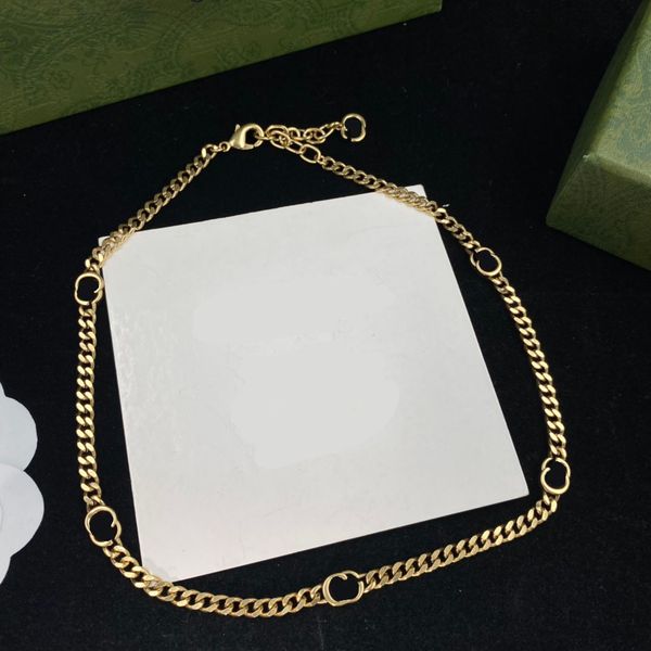 new arrival classic designer choker statement necklace women double letter chain necklaces for lady bride party wedding lovers gift high qua, Golden;silver
new arrival classic designer choker statement necklace women double letter chain necklaces for lady bride party wedding lovers gift high qua, Golden;silver