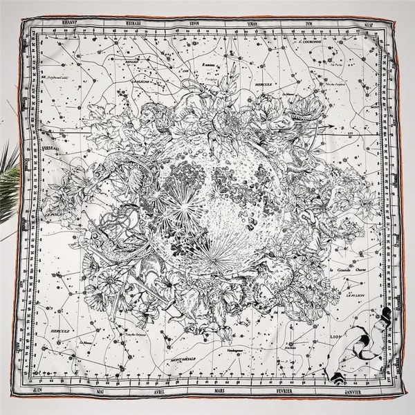 sarongs constellat print rolling square edge scarf 90x90 rolled designer silk head neck scarfs bandana luxury scarves and scarves shawls p23, Blue;gray
sarongs constellat print rolling square edge scarf 90x90 rolled designer silk head neck scarfs bandana luxury scarves and scarves shawls p23, Blue;gray