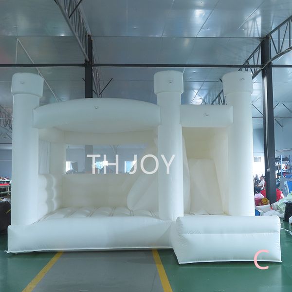delivery outdoor activities white bouncy castle commerical bridal wedding bounce house with slide for party
delivery outdoor activities white bouncy castle commerical bridal wedding bounce house with slide for party