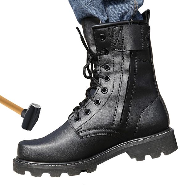 boots military steel toe work safety shoes tactical bota combat boots men casual boots puncture proof insurance shoes motorcycle boots 23032, Black
boots military steel toe work safety shoes tactical bota combat boots men casual boots puncture proof insurance shoes motorcycle boots 23032, Black