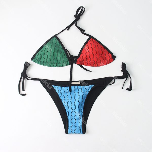 womens swimwear bikinis set swim wear two piece separates swimming equipment suspender swimsuits split swimsuit for pool party sunbathing, Black