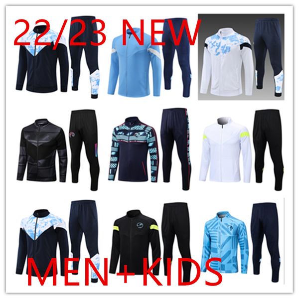 22 23 mens kids tracksuits manchesters football training suit set kit 23 new men designer long zipper soccer jacket jogging sets, Gray
22 23 mens kids tracksuits manchesters football training suit set kit 23 new men designer long zipper soccer jacket jogging sets, Gray