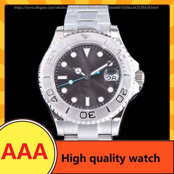 men watch 904l stainless steel automatic mechanical waterproof watch 42mm-rlx, Slivery;brown
men watch 904l stainless steel automatic mechanical waterproof watch 42mm-rlx, Slivery;brown