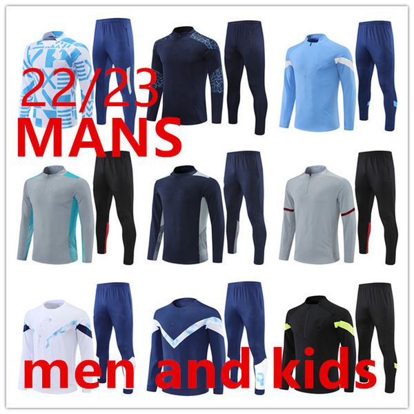 22 23 new mens kids tracksuits manchesters half zipper football training suit set kit designer long zipper soccer jacket jogging sets, Gray
22 23 new mens kids tracksuits manchesters half zipper football training suit set kit designer long zipper soccer jacket jogging sets, Gray