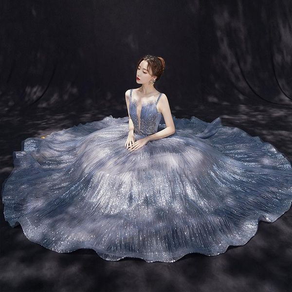 ethnic clothing woman fashion spring summer elegant party fluffy long dress ladies halter luxury sequined mesh dresse vestidos 230324, Red
ethnic clothing woman fashion spring summer elegant party fluffy long dress ladies halter luxury sequined mesh dresse vestidos 230324, Red