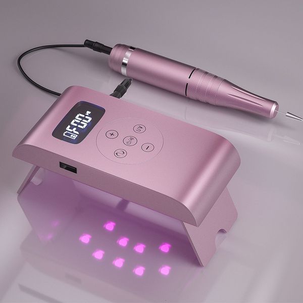 nail art equipment 3 in 1 drill machine 35000 rpm wireless rechargeable manicure for polisher pedicure electric with dryer 230323, Silver
nail art equipment 3 in 1 drill machine 35000 rpm wireless rechargeable manicure for polisher pedicure electric with dryer 230323, Silver