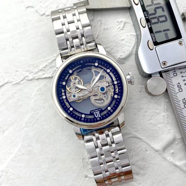 men's watch fully automatic flywheel mechanical movement precision steel body original folding buckle wholesale preferred brand watch, Slivery;brown
men's watch fully automatic flywheel mechanical movement precision steel body original folding buckle wholesale preferred brand watch, Slivery;brown