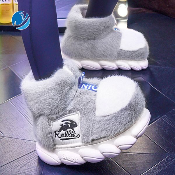 slippers mo dou women's winter warm plush lining slippers wrapped heel high fashion light weight design shoe for men's indoor 2303, Black
slippers mo dou women's winter warm plush lining slippers wrapped heel high fashion light weight design shoe for men's indoor 2303, Black