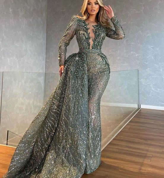 sparkly mermaid prom dresses long sleeves v neck appliques sparkly strapless sequins floor length beaded pearls evening dress bridal gowns p, Black
sparkly mermaid prom dresses long sleeves v neck appliques sparkly strapless sequins floor length beaded pearls evening dress bridal gowns p, Black