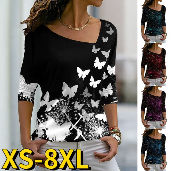 womens tshirt autumn fashion daily casual flower printing pullover regular tshirt vneck long sleeve women tee 230323, White
womens tshirt autumn fashion daily casual flower printing pullover regular tshirt vneck long sleeve women tee 230323, White