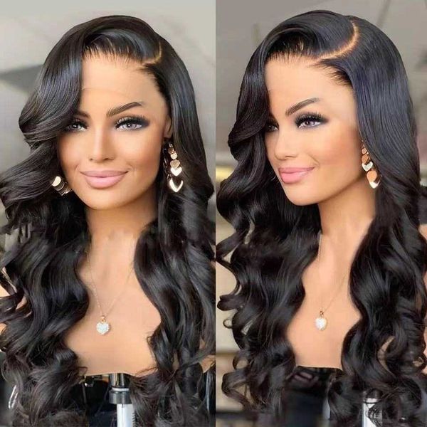 new wig women's medium length curly hair front lace wig long hair chemical fiber whole wig headcover230323, Black
new wig women's medium length curly hair front lace wig long hair chemical fiber whole wig headcover230323, Black