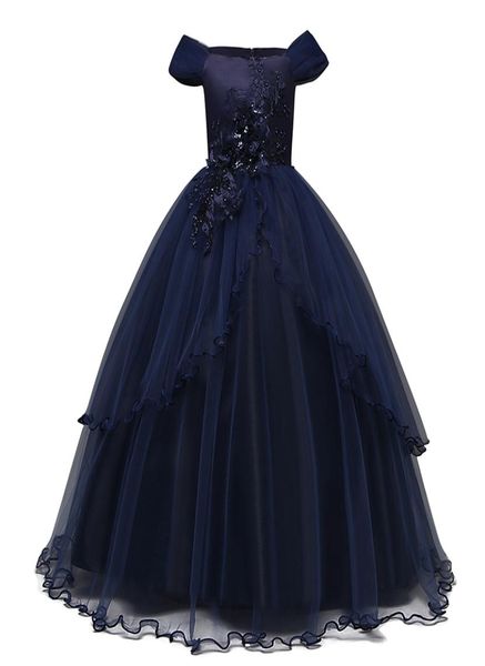 elegant dress evening ball gown kids princess first communion teenager black9113645, Red;yellow
elegant dress evening ball gown kids princess first communion teenager black9113645, Red;yellow