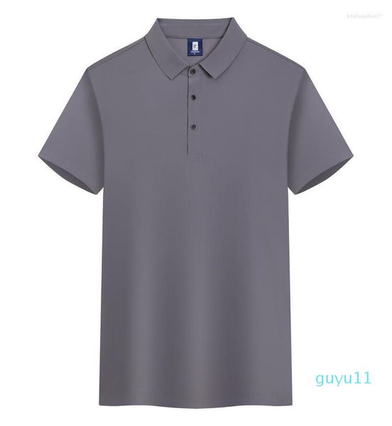 men's polos customized logo polo shirt men summer men's shorts sleeve business clothes, White;black
men's polos customized logo polo shirt men summer men's shorts sleeve business clothes, White;black
