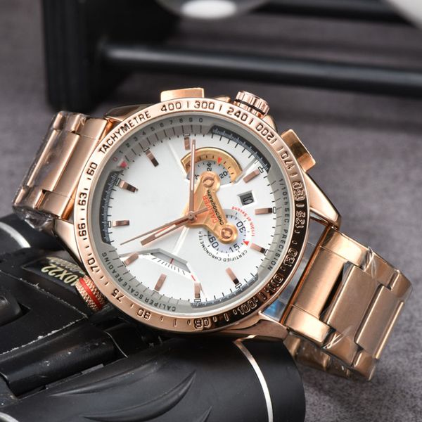 2023023 automatic quartz watch for men big 40mm stainless steel sapphire solid clasp president mens watches male wristwatches, Slivery;brown
2023023 automatic quartz watch for men big 40mm stainless steel sapphire solid clasp president mens watches male wristwatches, Slivery;brown