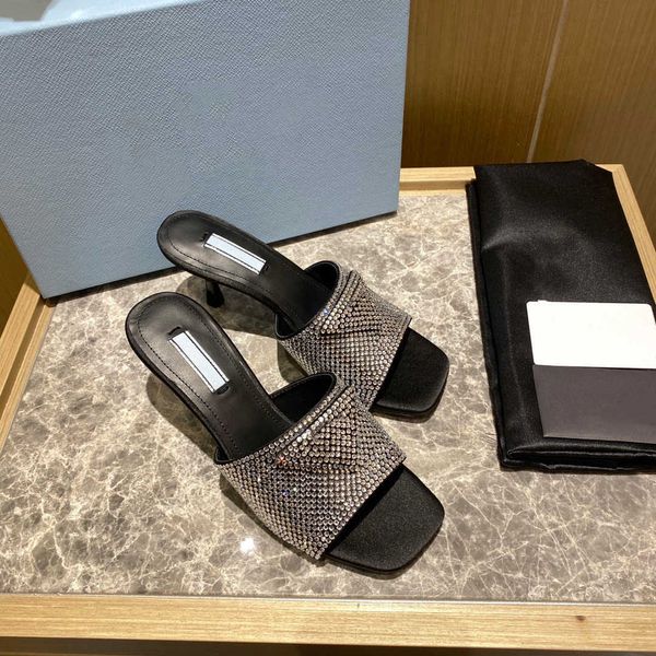 high heeled formal sandals designer rhinestone diamond banquet slippers luxury womens dress shoes classic triangle buckle decorative stilett, Black
high heeled formal sandals designer rhinestone diamond banquet slippers luxury womens dress shoes classic triangle buckle decorative stilett, Black