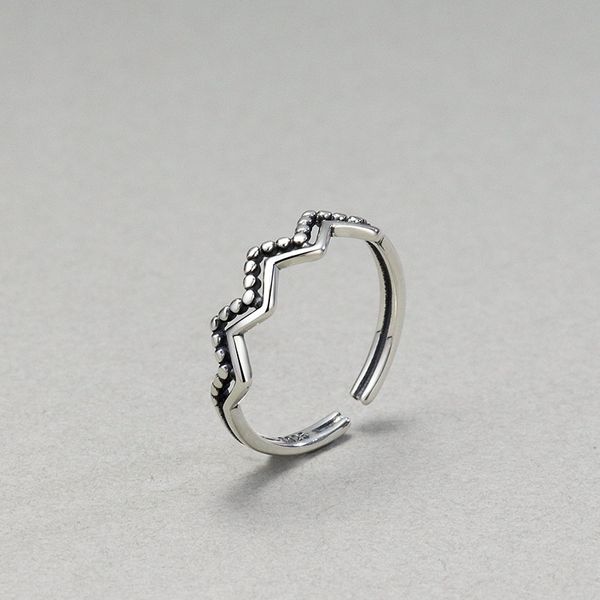 s925 sterling silver ring opening master design new double-layer style irregular retro senior sense trend accessories
s925 sterling silver ring opening master design new double-layer style irregular retro senior sense trend accessories