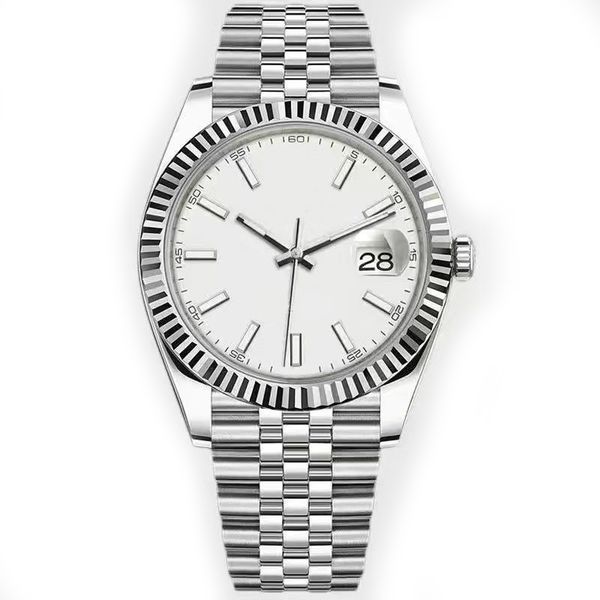 woman elegant mechanical watches with ordinary solid color dial stainless steel wristwatch oyster perpetual movement watch mens famous casua, Slivery;brown
woman elegant mechanical watches with ordinary solid color dial stainless steel wristwatch oyster perpetual movement watch mens famous casua, Slivery;brown