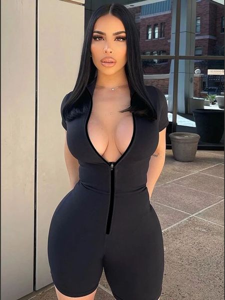 women's jumpsuits rompers sibybo sculpting playsuit women short sleeve waist corset rompers jumpsuits femme summer zip body-shaping out, Black;white
women's jumpsuits rompers sibybo sculpting playsuit women short sleeve waist corset rompers jumpsuits femme summer zip body-shaping out, Black;white