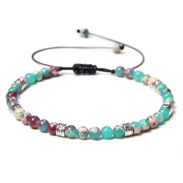 adjustable 4mm stone beads bracelet chalcedony woven bangle handmade braided bracelets for women men reiki jewelry, Golden;silver
adjustable 4mm stone beads bracelet chalcedony woven bangle handmade braided bracelets for women men reiki jewelry, Golden;silver