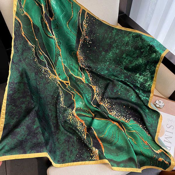 sarongs 90cm silk square scarf women silk feeling hijab scarves neckerchief head bands fashion print shawls and wraps bandana p230323, Blue;gray
sarongs 90cm silk square scarf women silk feeling hijab scarves neckerchief head bands fashion print shawls and wraps bandana p230323, Blue;gray
