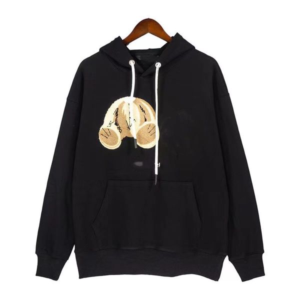 french men's fashion designer sweater men's solid color hooded sweater design with little bear print has a sense of network red tr, Black
french men's fashion designer sweater men's solid color hooded sweater design with little bear print has a sense of network red tr, Black
