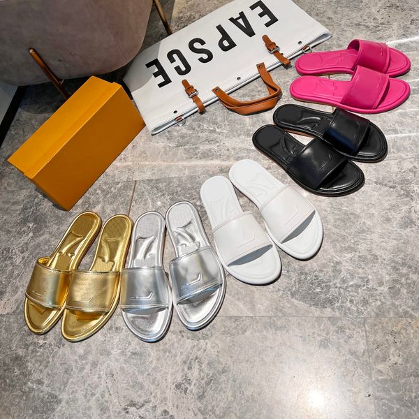 classic women revival flat mules slippers luxury shoes sandals gold silver monogram-embossed metallic lambskin summer flip flops versatile s, Black
classic women revival flat mules slippers luxury shoes sandals gold silver monogram-embossed metallic lambskin summer flip flops versatile s, Black