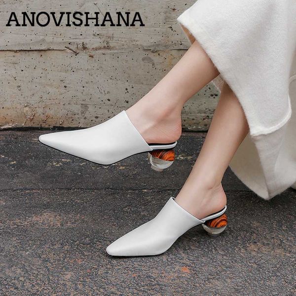 anovishana spherical heel female pointed toe shoes plus size 33-43 real cow leather white ladies pumps fashion slippers women 0324, Black
anovishana spherical heel female pointed toe shoes plus size 33-43 real cow leather white ladies pumps fashion slippers women 0324, Black