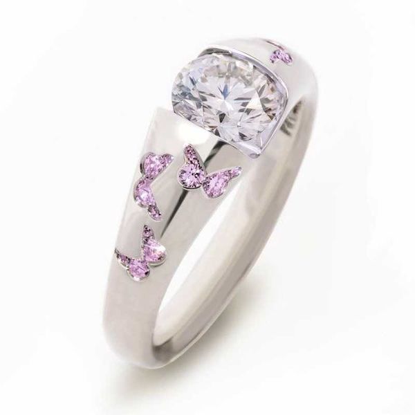 band rings creative women fashion butterfly ring silver color inlaid white stone engagement rings for women bridal wedding jewelry aa230323
band rings creative women fashion butterfly ring silver color inlaid white stone engagement rings for women bridal wedding jewelry aa230323