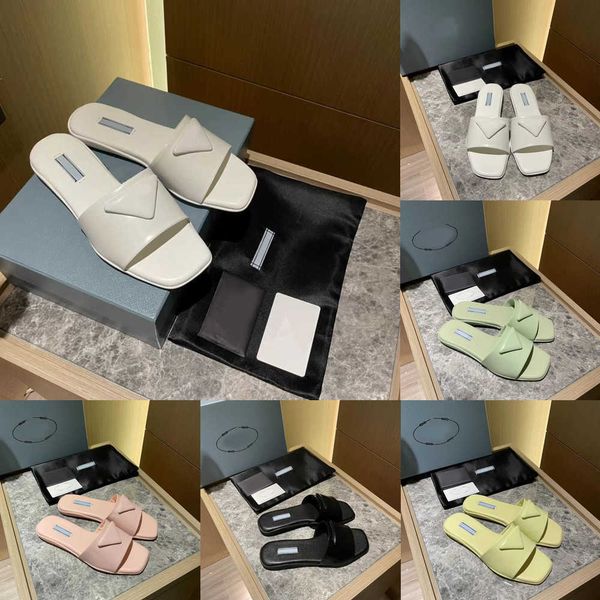 2023 designers women slippers sandals fashion triangle flat slides flip flops summer genuine leather outdoor loafers bath shoes, Black
2023 designers women slippers sandals fashion triangle flat slides flip flops summer genuine leather outdoor loafers bath shoes, Black