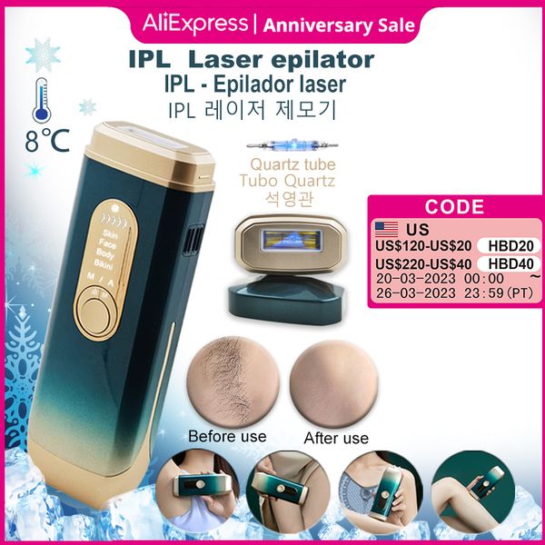 epilator laser hair removal device ice cooling ipl laser epilator home use depilador a laser laserowy for women laser hair removal 230324
epilator laser hair removal device ice cooling ipl laser epilator home use depilador a laser laserowy for women laser hair removal 230324