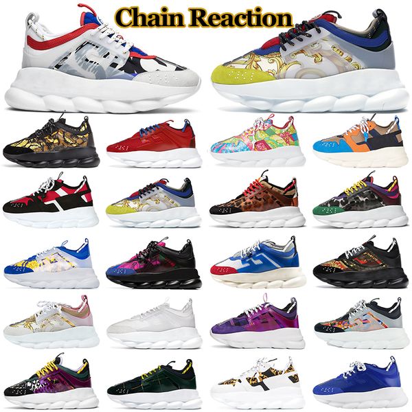 chain reaction designer shoes platform sneakers men women rubber suede triple black white baroccoflage print blue twill mens casual trainers
chain reaction designer shoes platform sneakers men women rubber suede triple black white baroccoflage print blue twill mens casual trainers