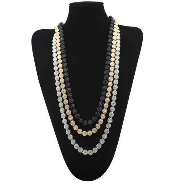men women hip hop necklaces cubic zirconia bling super shiny round beading long chain rapper punk jewelry 76cm gold black silver5623048, Silver
men women hip hop necklaces cubic zirconia bling super shiny round beading long chain rapper punk jewelry 76cm gold black silver5623048, Silver