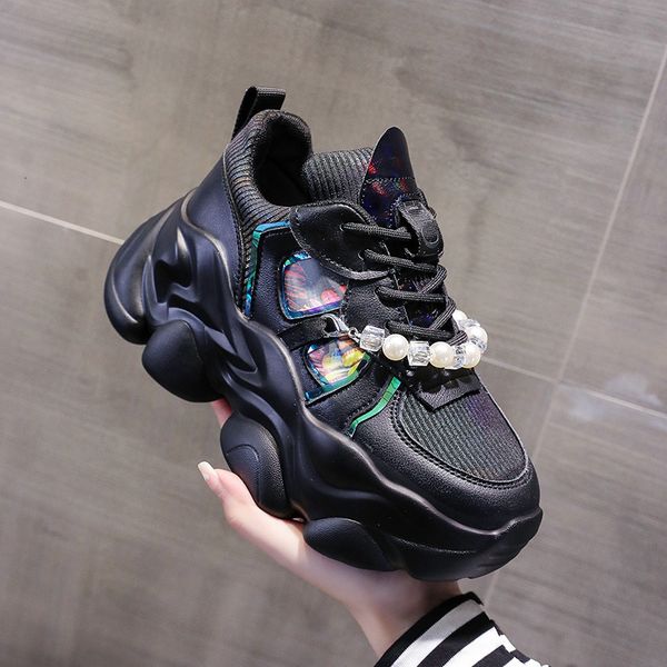 dress shoes trainers sneaker high platform breathable women height increasing thicksole woman deportivas mujer dad 230324, Black
dress shoes trainers sneaker high platform breathable women height increasing thicksole woman deportivas mujer dad 230324, Black