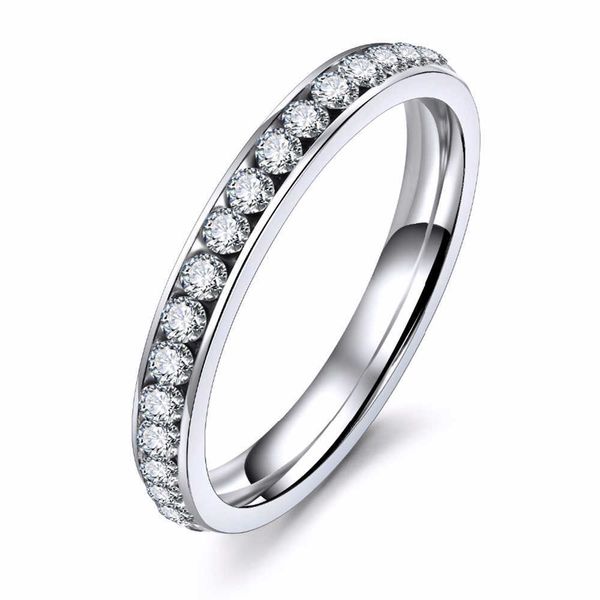band rings silver color titanium stainless steel crystal wedding rings for women cz surround men ring fashion jewelry wholesale aa230530
band rings silver color titanium stainless steel crystal wedding rings for women cz surround men ring fashion jewelry wholesale aa230530