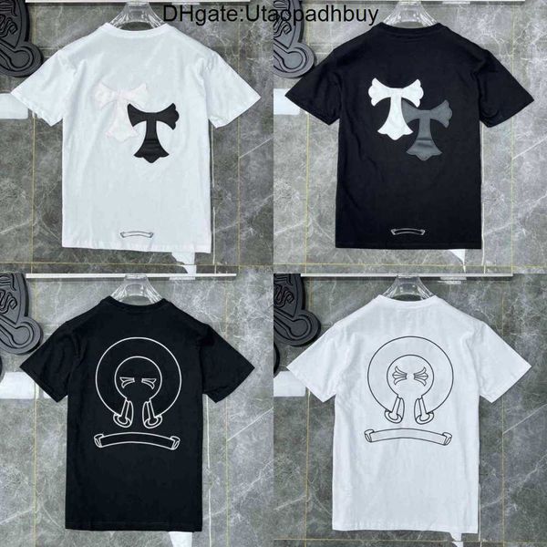designer mens classic t shirts brand t-shirts ch white short sweater casual embossed letter horseshoe sanskrit cross pattern designers, White;black
designer mens classic t shirts brand t-shirts ch white short sweater casual embossed letter horseshoe sanskrit cross pattern designers, White;black