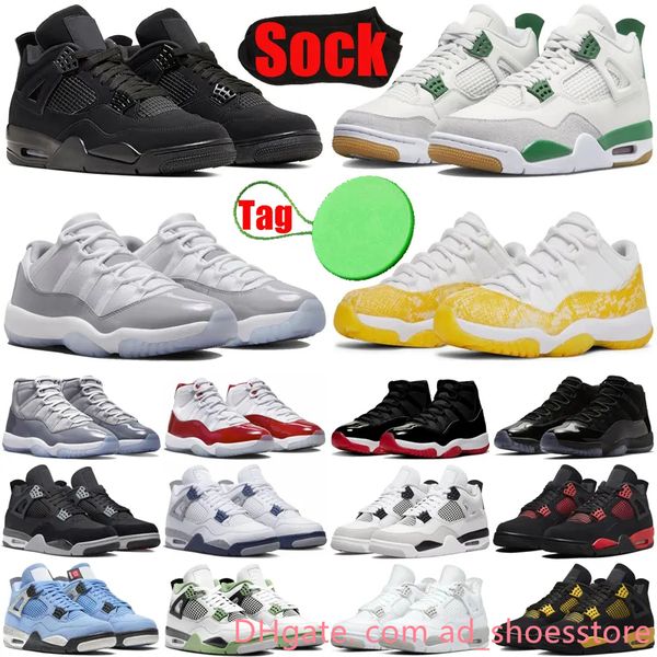 designer sneakers 4s 11s basketball shoes running shoes men's and women's sports sneakers cement gray pine green plate military bl
designer sneakers 4s 11s basketball shoes running shoes men's and women's sports sneakers cement gray pine green plate military bl