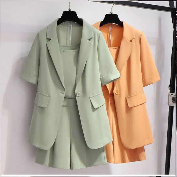 two piece dress small suit shorts set women summer 2023 fashion small person leisure network red korean version of a threepiece 230324, White
two piece dress small suit shorts set women summer 2023 fashion small person leisure network red korean version of a threepiece 230324, White