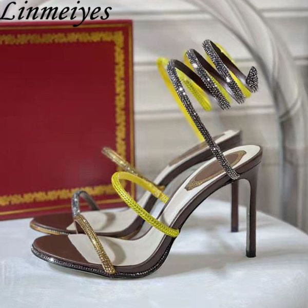 sandals summer high heels gladiator sandal snake ankle strap woman stiletto wedding shoe sandalias 230324, Black
sandals summer high heels gladiator sandal snake ankle strap woman stiletto wedding shoe sandalias 230324, Black