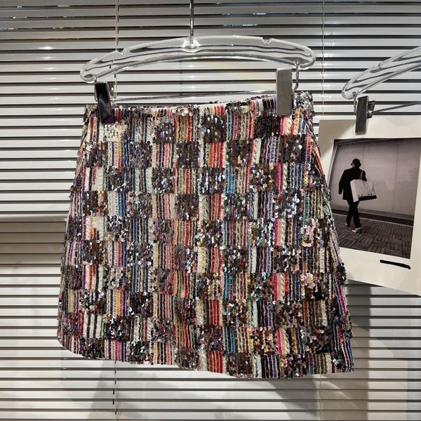 skirts prepomp autumn arrivals sequins colorful striped tweed short bodycon skirt women gg795 230324, Black
skirts prepomp autumn arrivals sequins colorful striped tweed short bodycon skirt women gg795 230324, Black