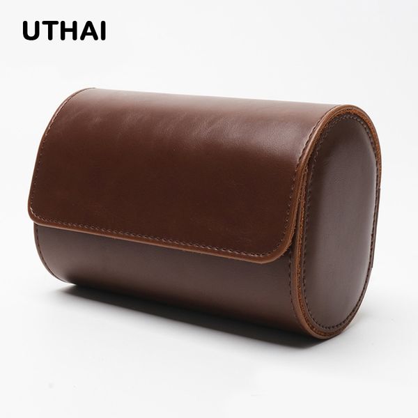 watch boxes cases the tracking box for men and women is a very practical 2-mile leather storage and packaging arm box uthai u16 230324, Black;blue
watch boxes cases the tracking box for men and women is a very practical 2-mile leather storage and packaging arm box uthai u16 230324, Black;blue